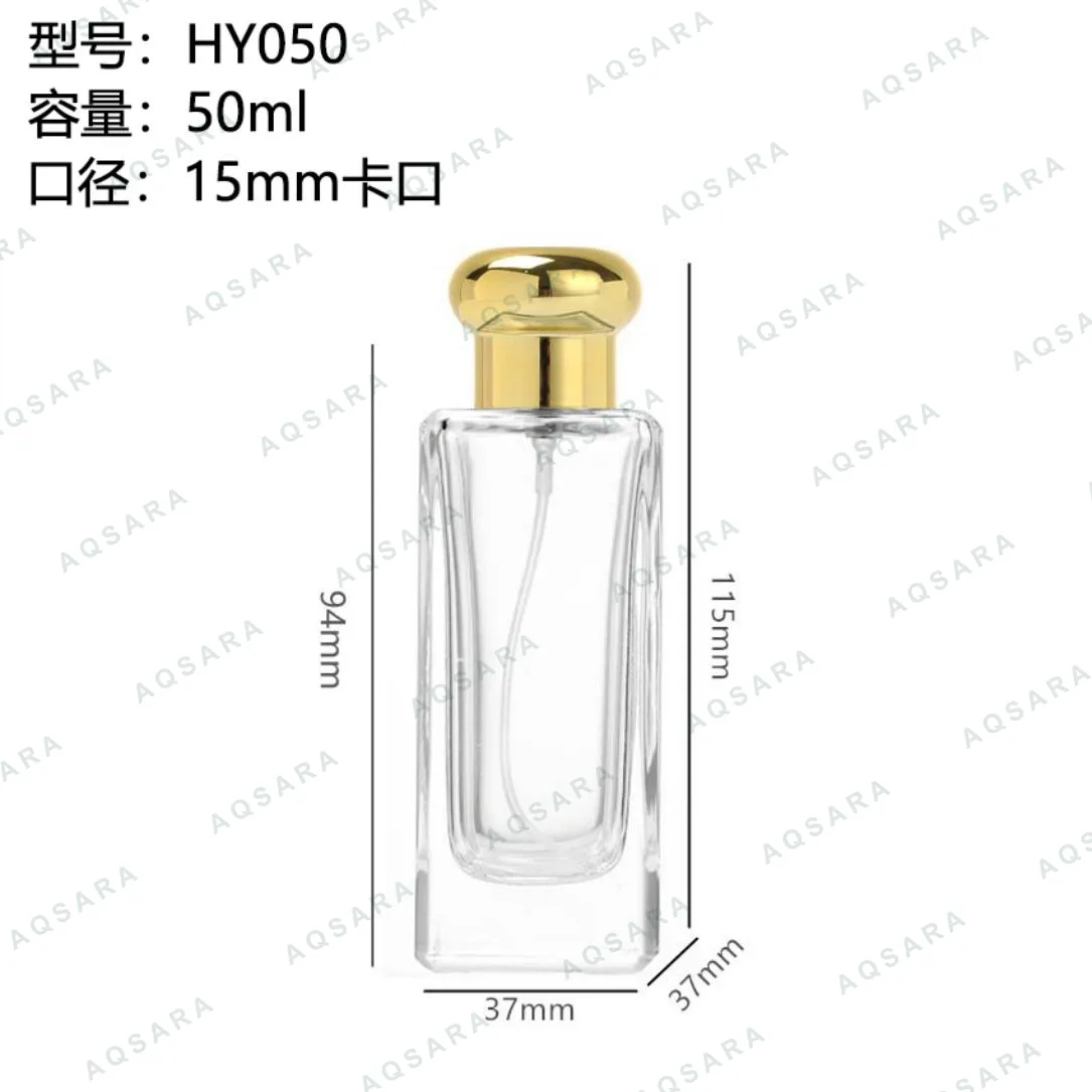 Botol Parfum kaca leher 15 mm — HY050
