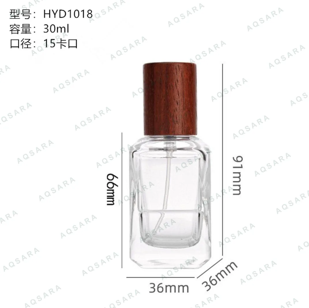 Botol Parfum kaca 30 ml leher 15 mm — HYD1018
