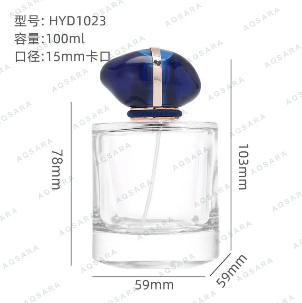 Botol Parfum kaca 100 ml leher 15 mm — HYD1023
