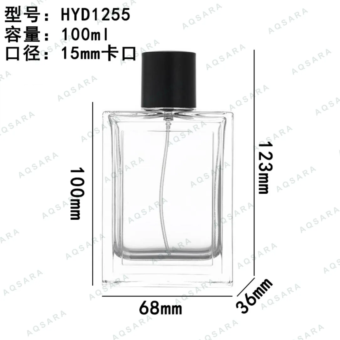 Botol Parfum kaca 100 ml leher 15 mm — HYD1255
