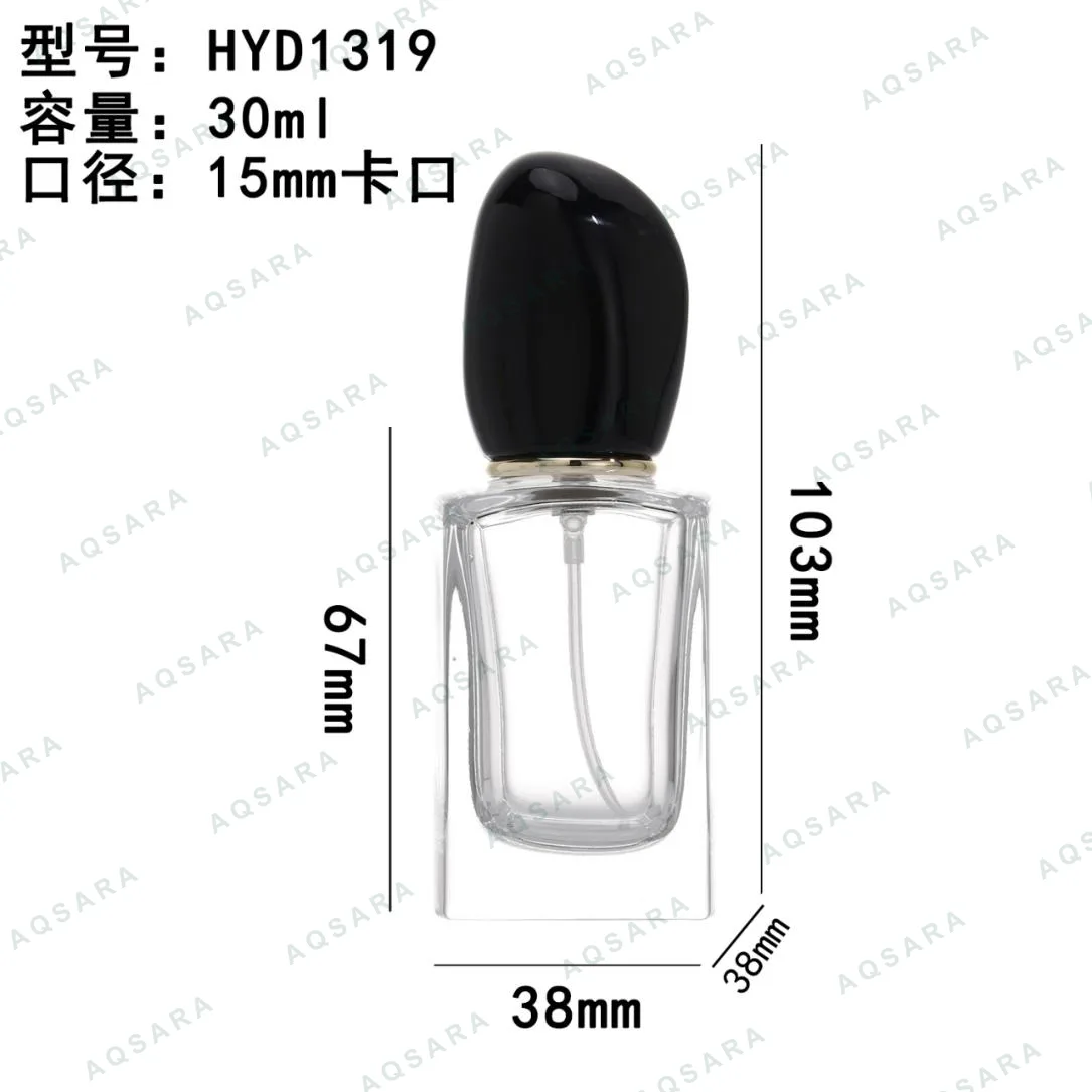 Botol Parfum kaca 30 ml leher 15 mm — HYD1319