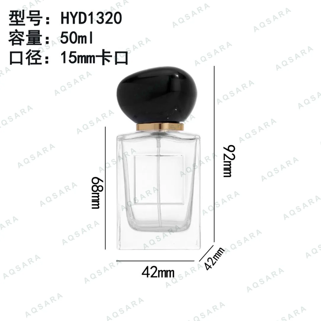 Botol Parfum kaca 50 ml leher 15 mm — HYD1320