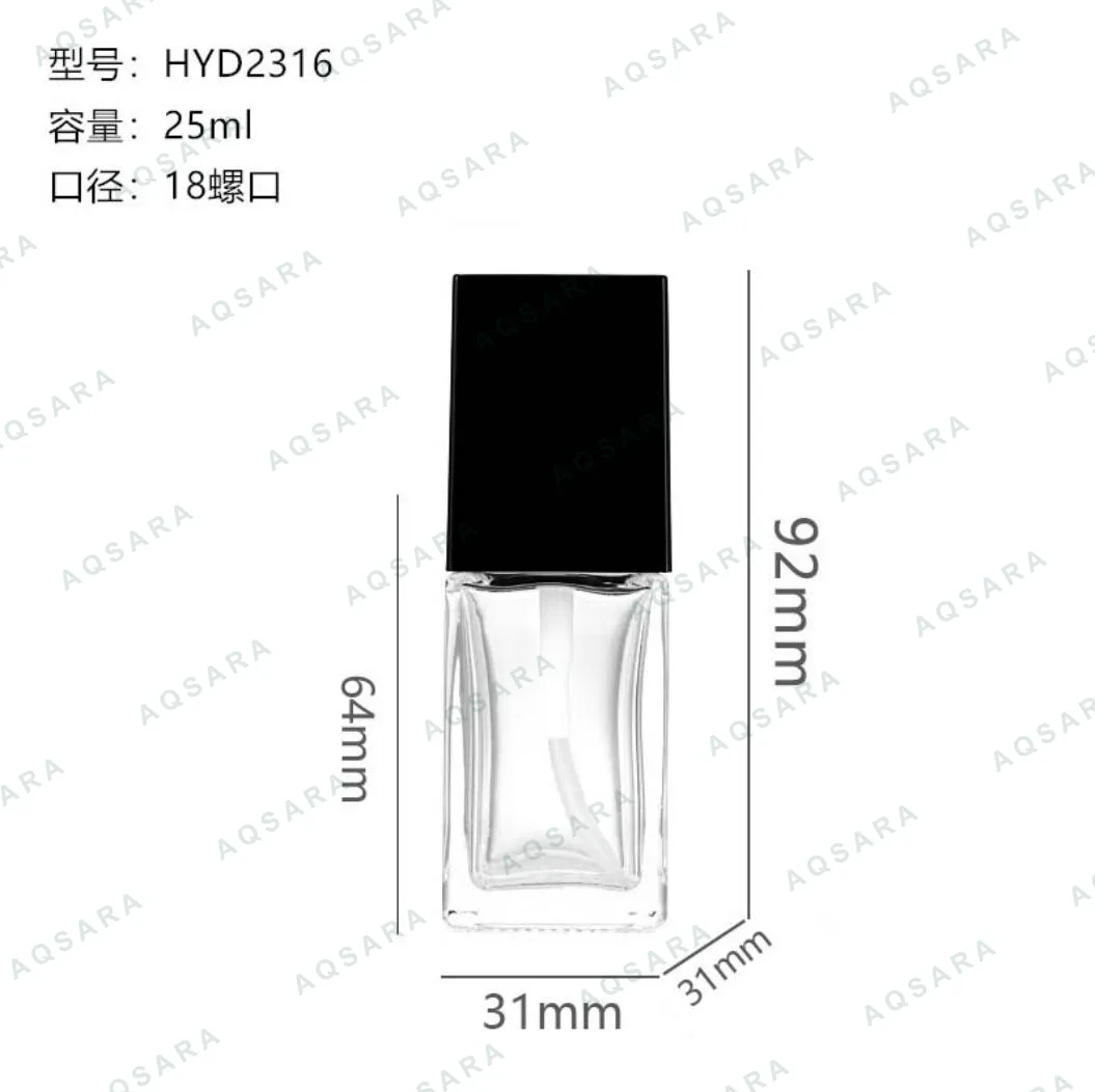 Botol Parfum kaca 25 ml leher 18 mm — HYD2316