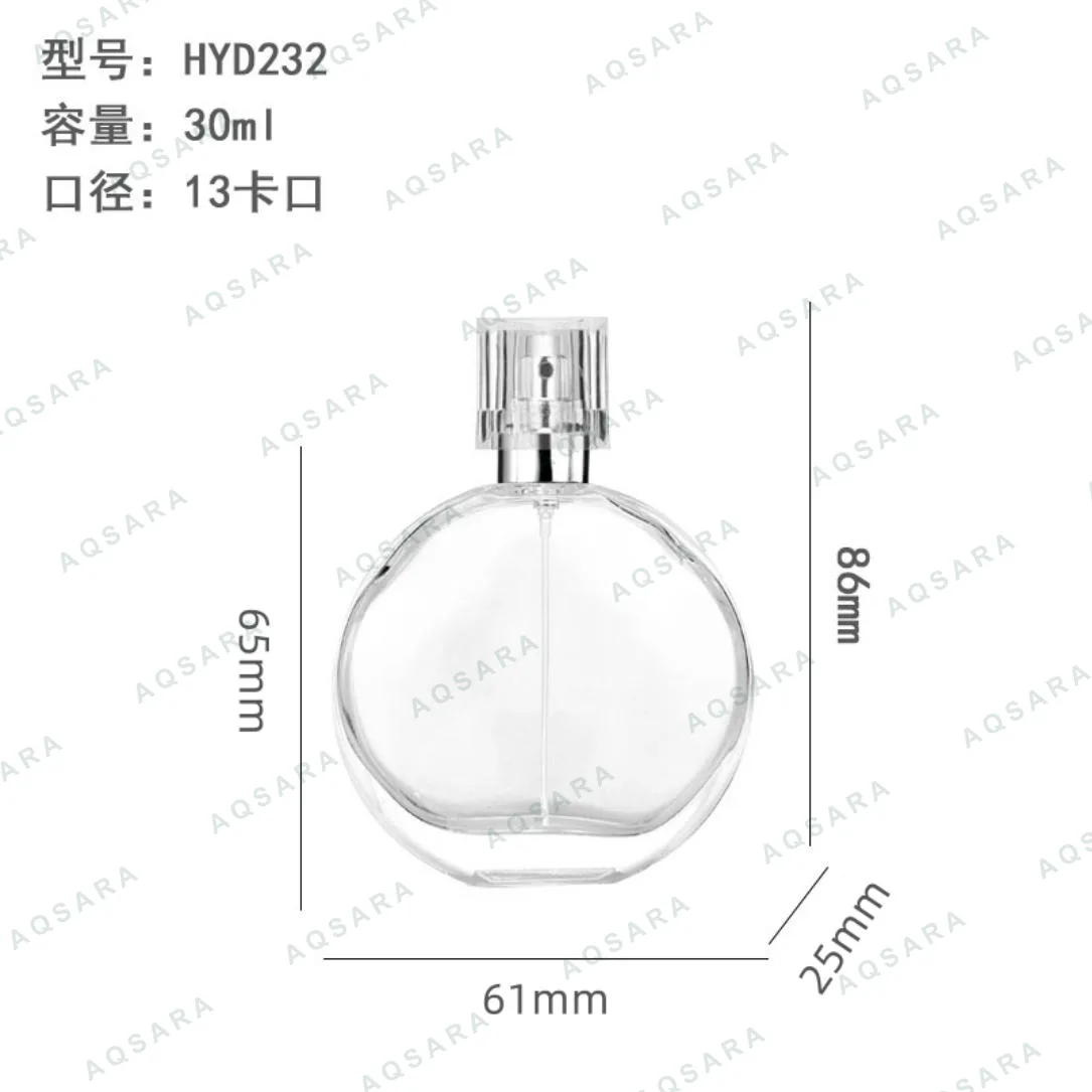 Botol Parfum kaca 30 ml leher 13 mm — HYD232