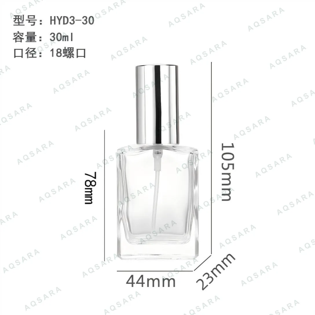 Botol Parfum kaca 30 ml leher 18 mm — HYD3-30