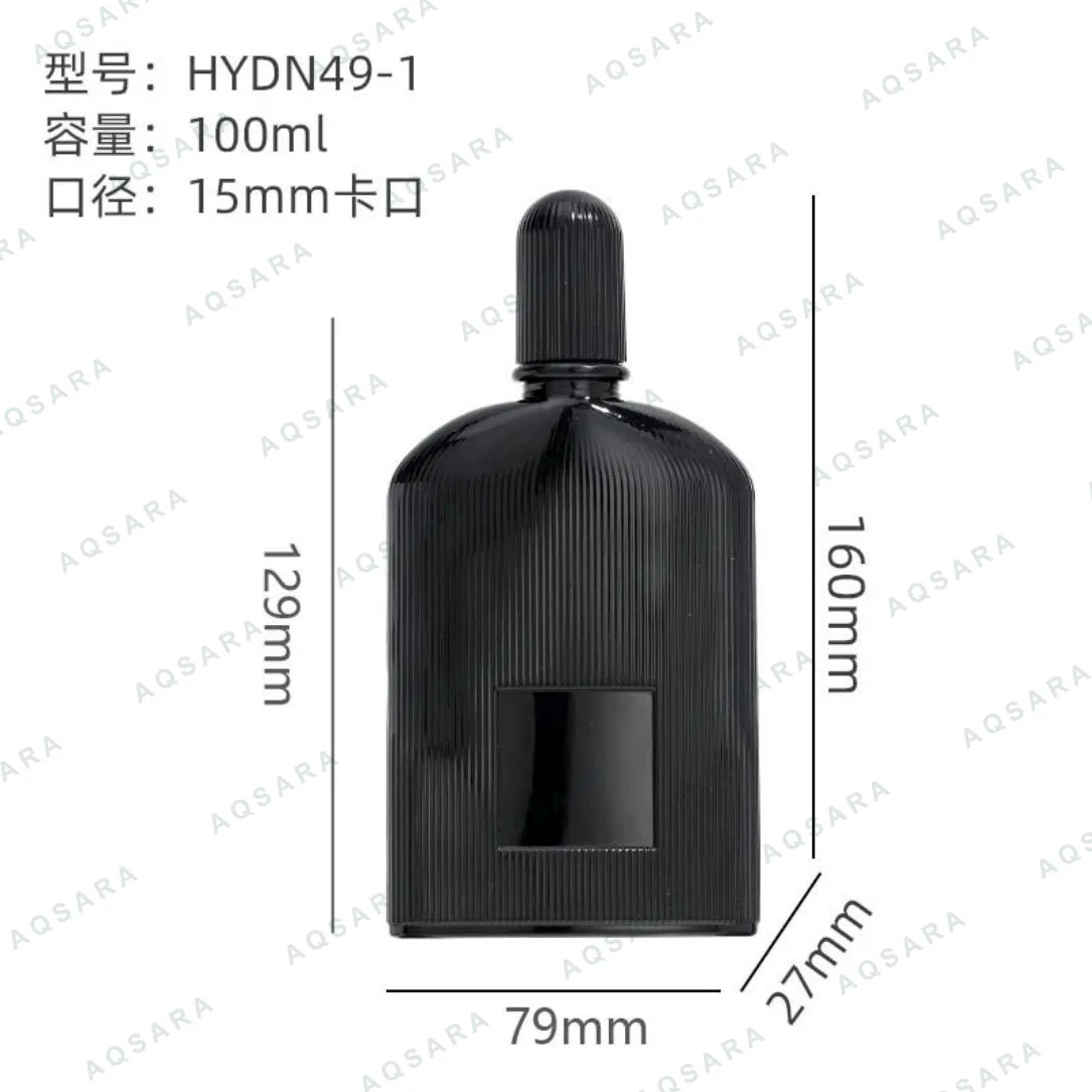 Botol Parfum kaca 100 ml leher 15 mm — HYDN49-1