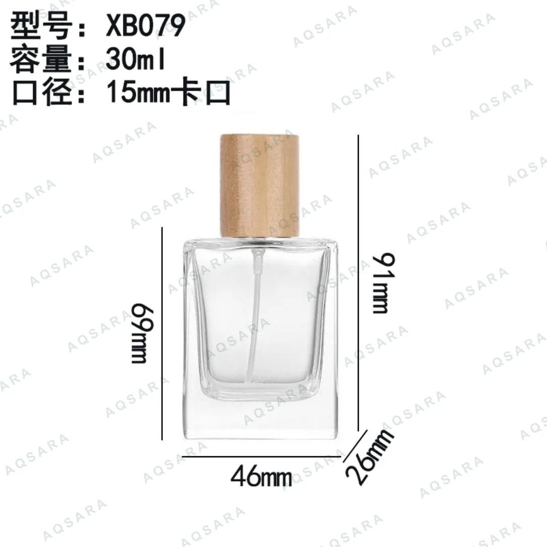 Botol Parfum kaca 30 ml leher 15 mm — XB079