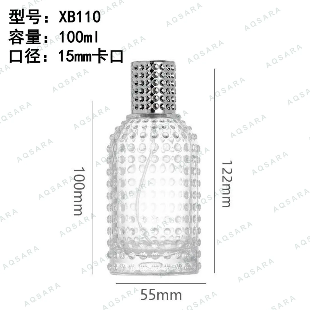Botol Parfum kaca 100 ml leher 15 mm — XB110