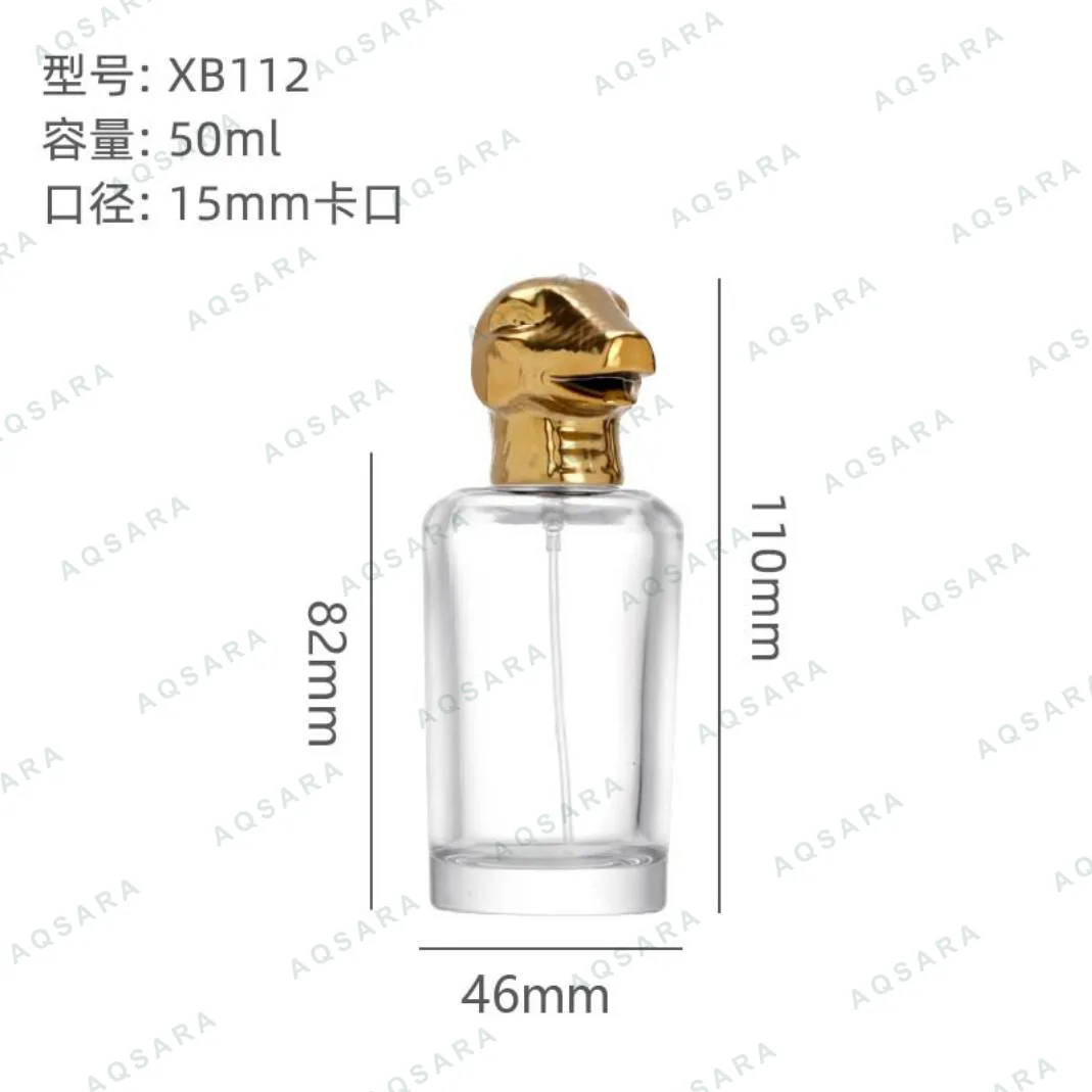 Botol Parfum kaca leher 15 mm — XB112 snake