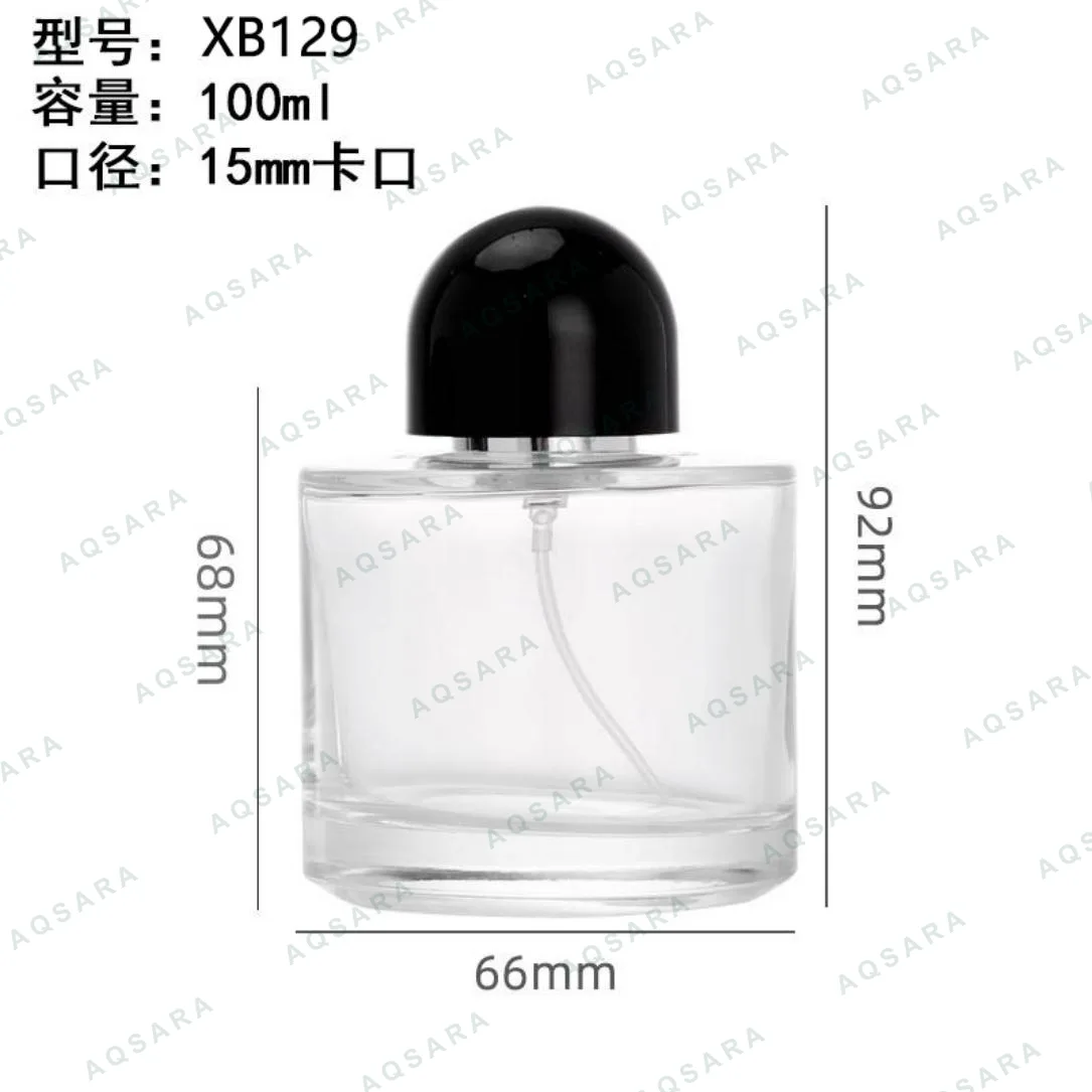 Botol Parfum kaca 100 ml leher 15 mm — XB129