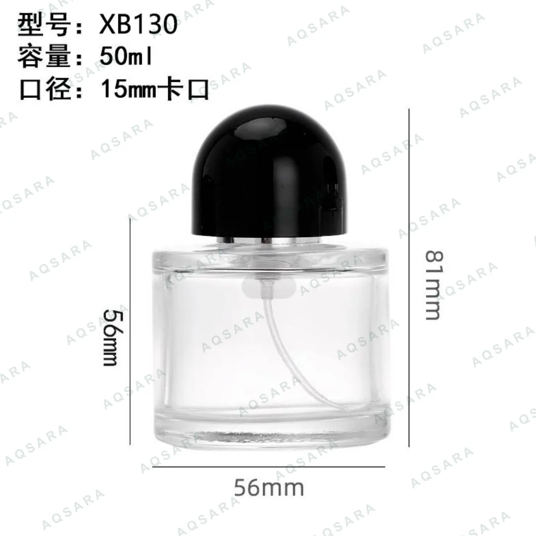 Botol Parfum kaca 50 ml leher 15 mm — XB130