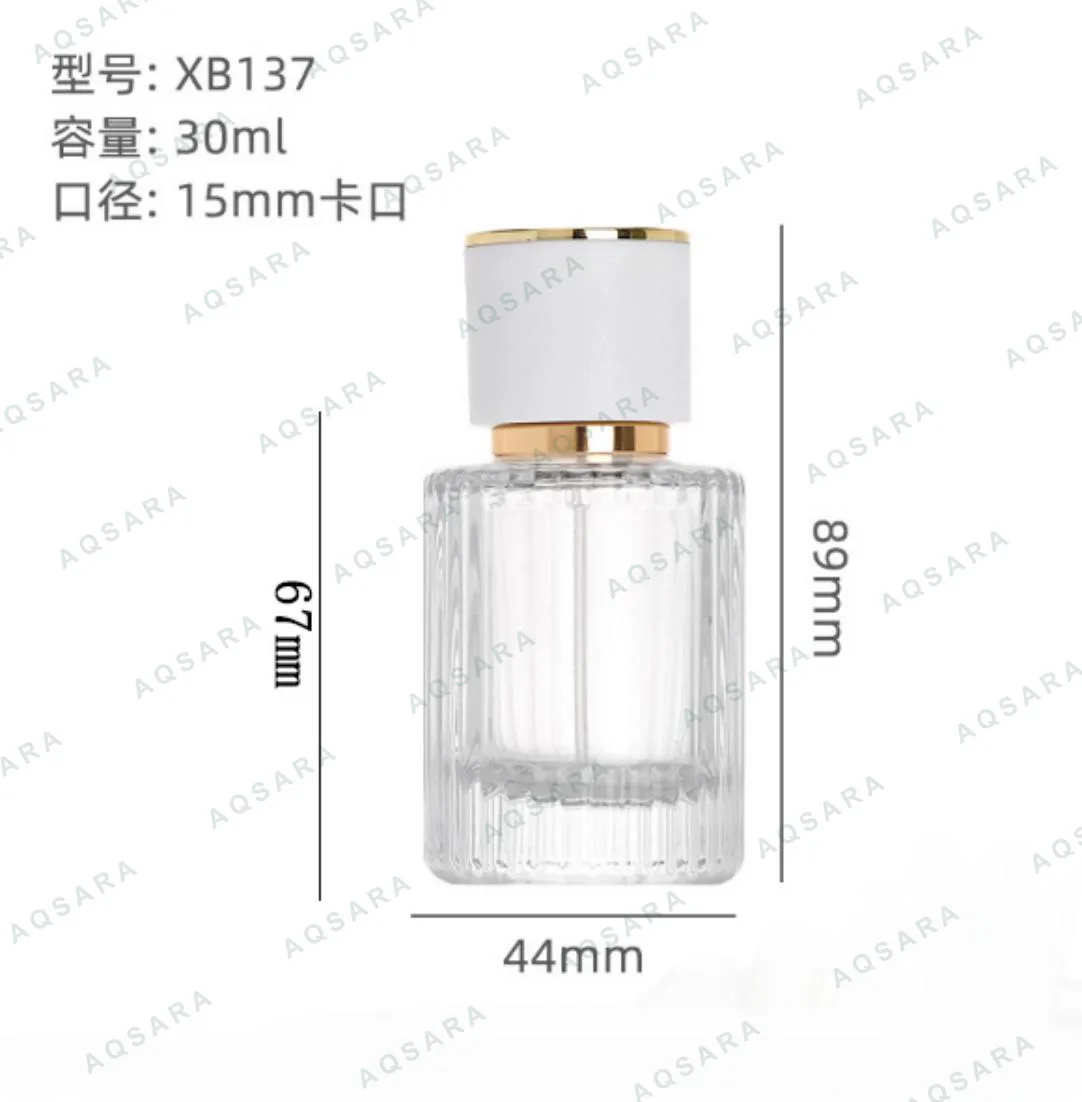 Botol Parfum kaca 30 ml leher 15 mm — XB137