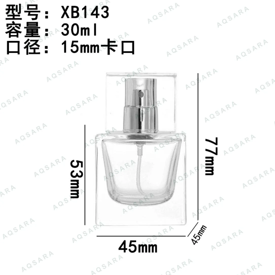 Botol Parfum kaca 30 ml leher 15 mm — XB143