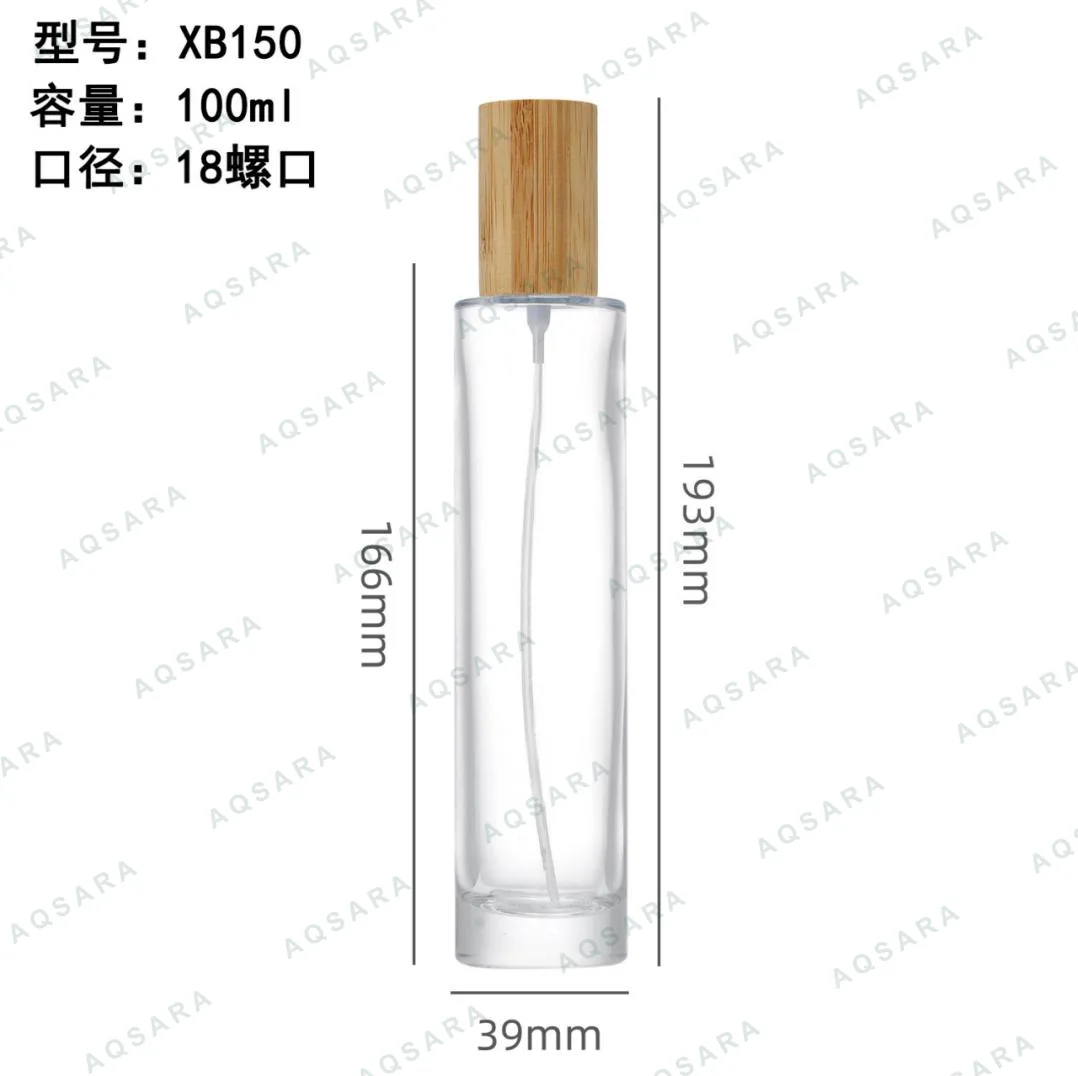Botol Parfum kaca 100 ml leher 18 mm — XB15 0