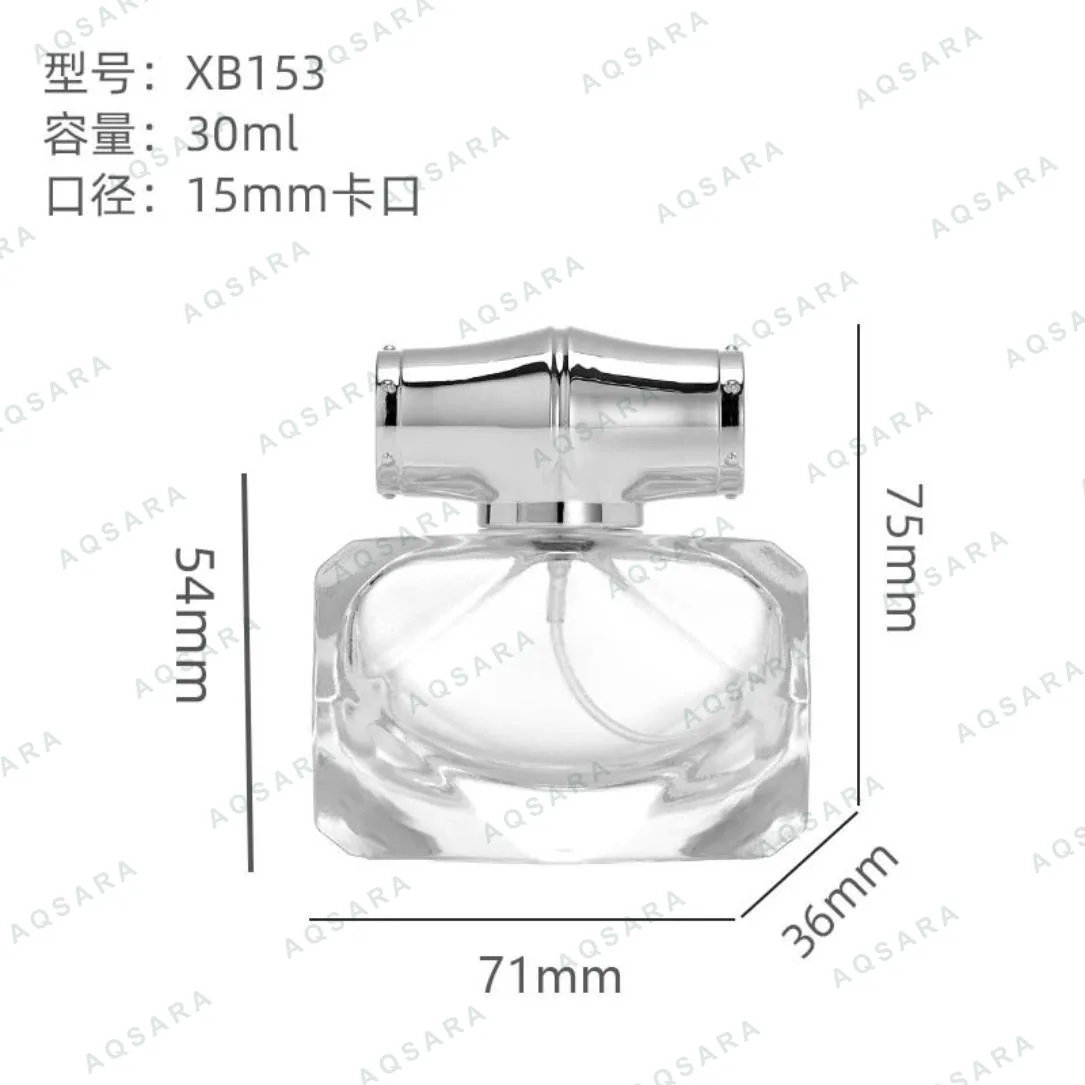 Botol Parfum kaca 30 ml leher 15 mm — XB153