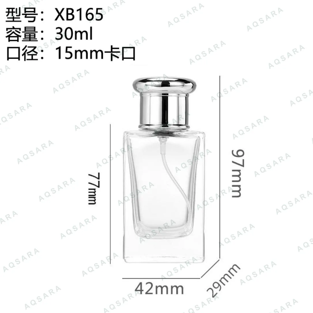 Botol Parfum kaca 30 ml leher 15 mm — XB165
