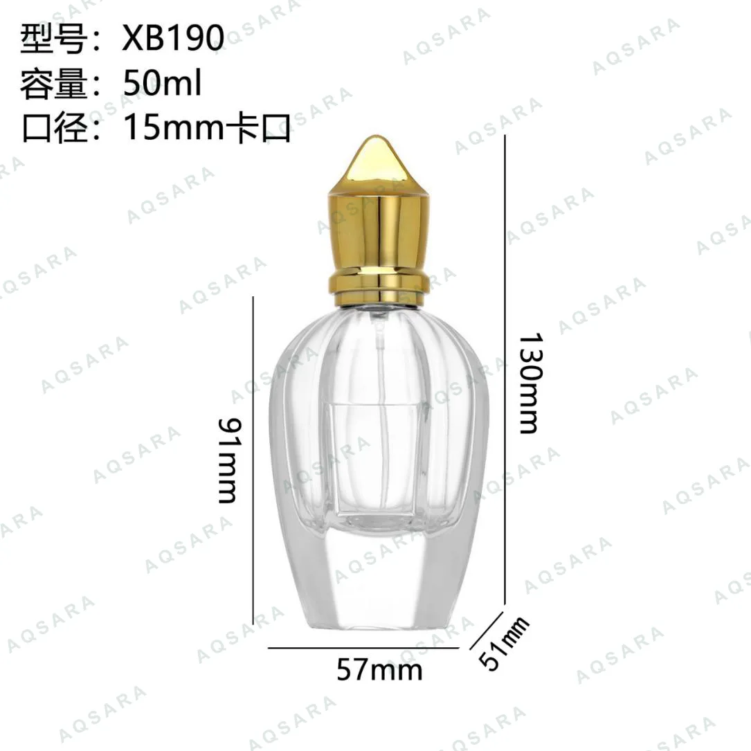 Botol Parfum kaca leher 15 mm — XB190