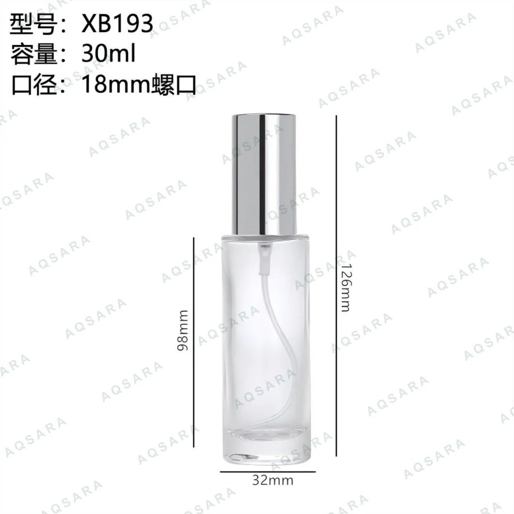 Botol Parfum kaca 30 ml leher 18 mm — XB193