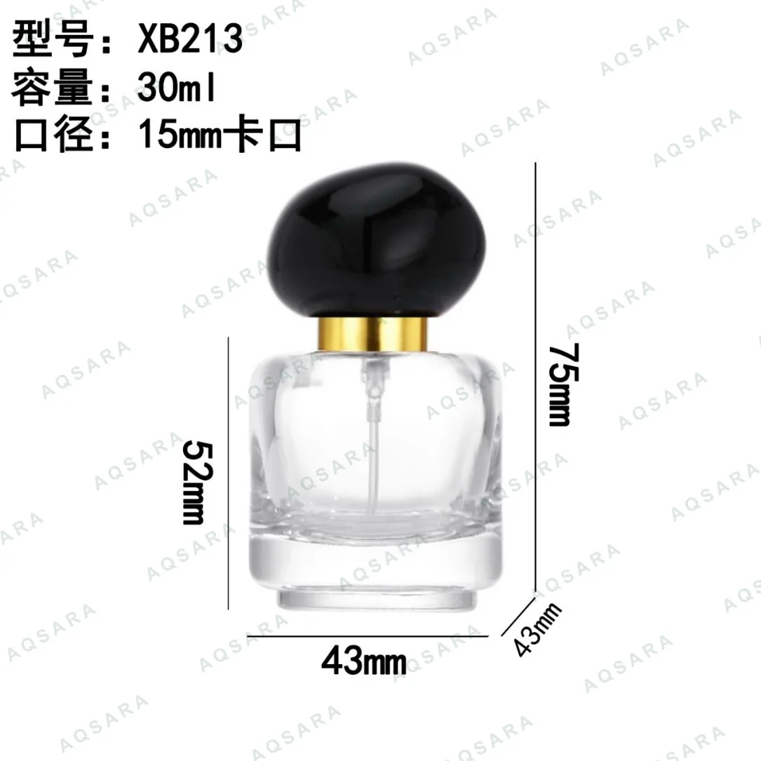 Botol Parfum kaca 30 ml leher 15 mm — XB213