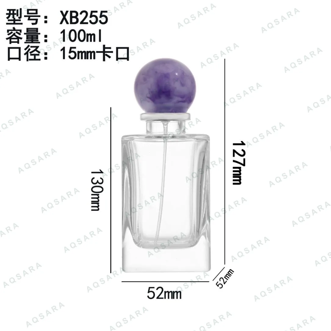 Botol Parfum kaca 100 ml leher 15 mm — XB255
