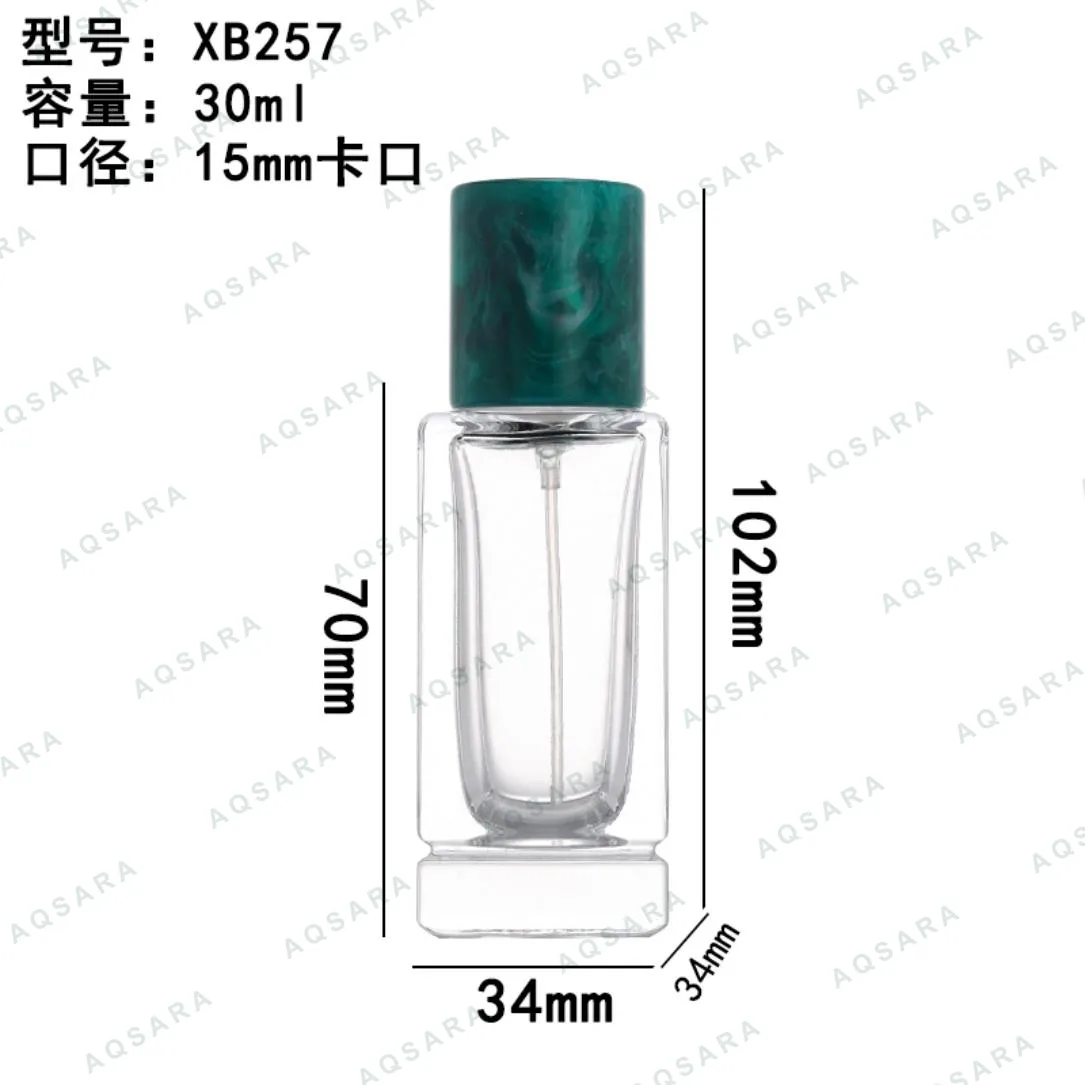 Botol Parfum kaca 30 ml leher 15 mm — XB257