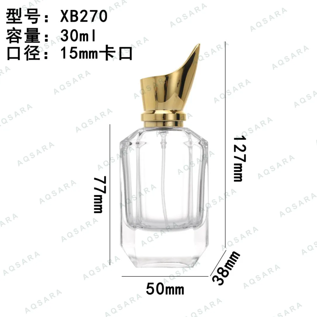 Botol Parfum kaca 30 ml leher 15 mm — XB270