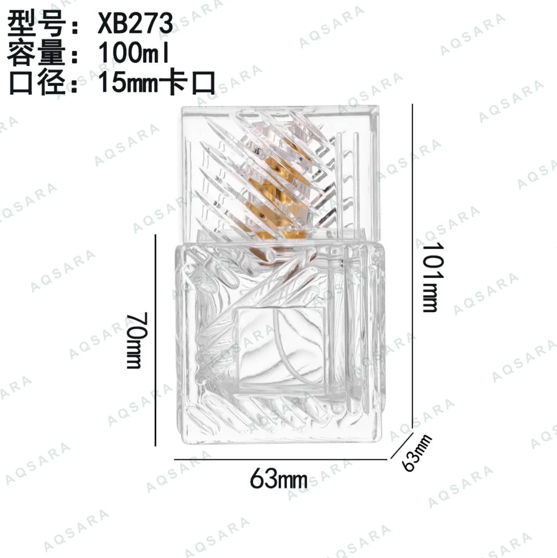 Botol Parfum kaca 100 ml leher 15 mm — XB273