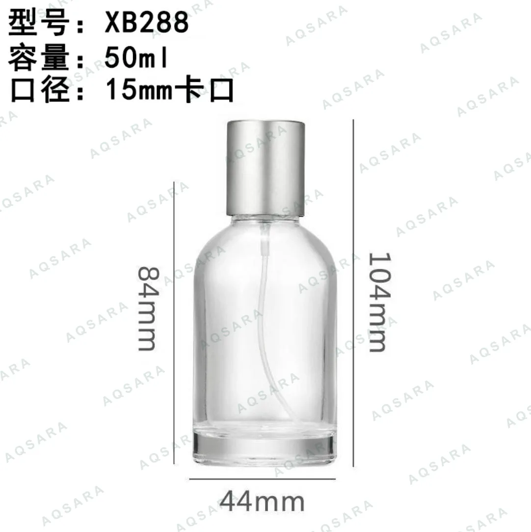 Botol Parfum kaca 50 ml leher 15 mm — XB288