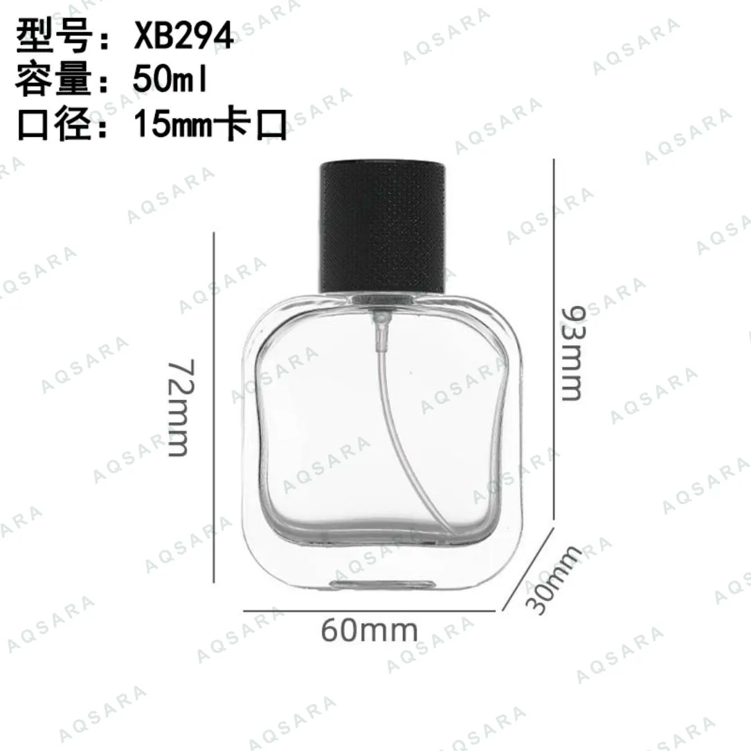 Botol Parfum kaca 50 ml leher 15 mm — XB294