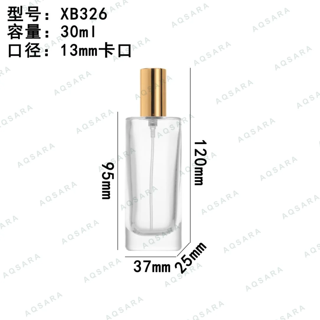 Botol Parfum kaca 30 ml leher 13 mm — XB326