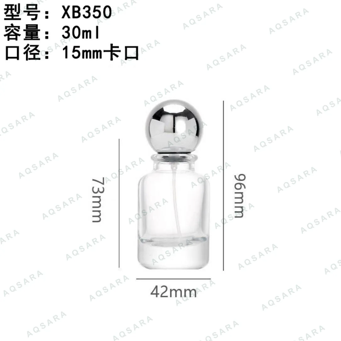 Botol Parfum kaca 30 ml leher 15 mm — XB350
