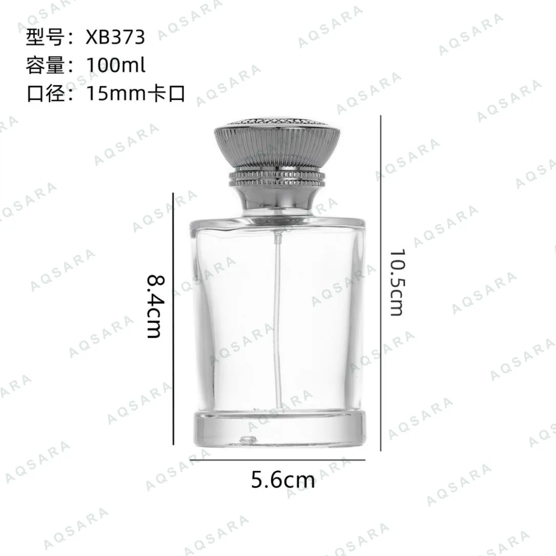 Botol Parfum kaca 100 ml leher 15 mm — XB373