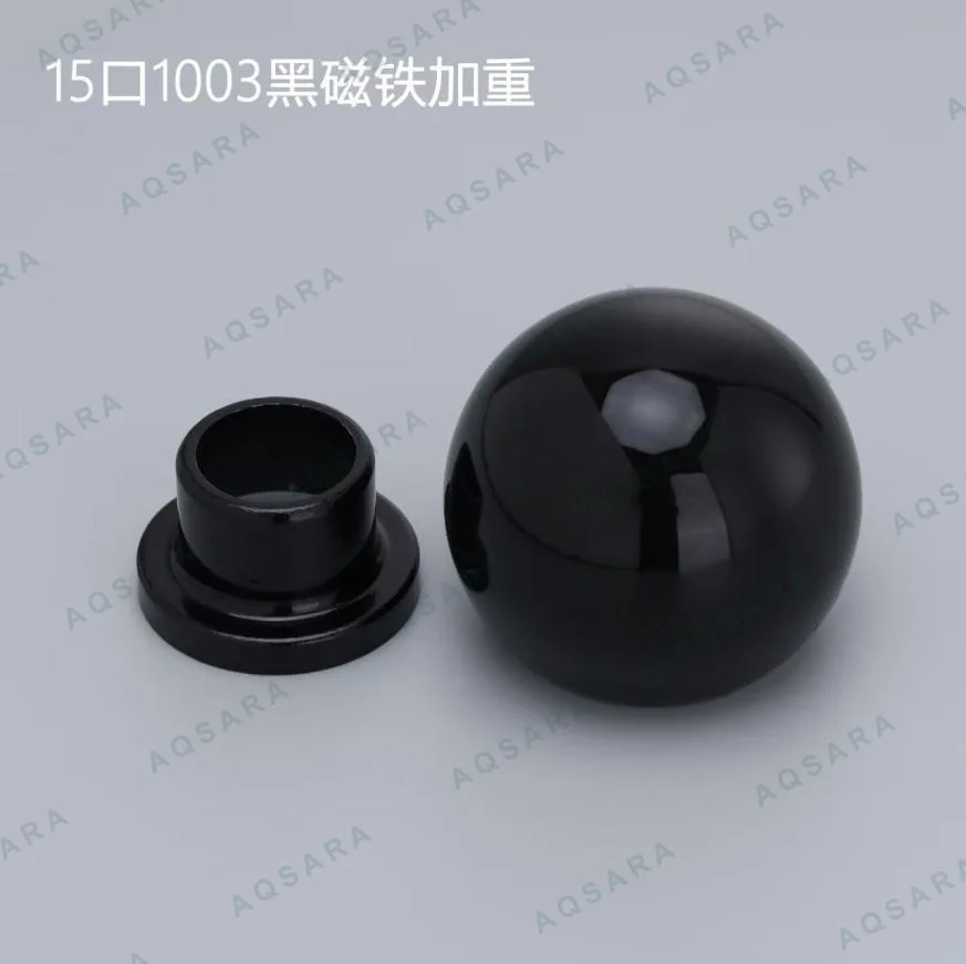 Tutup Botol leher 15 mm — 1003 black magnet weighted