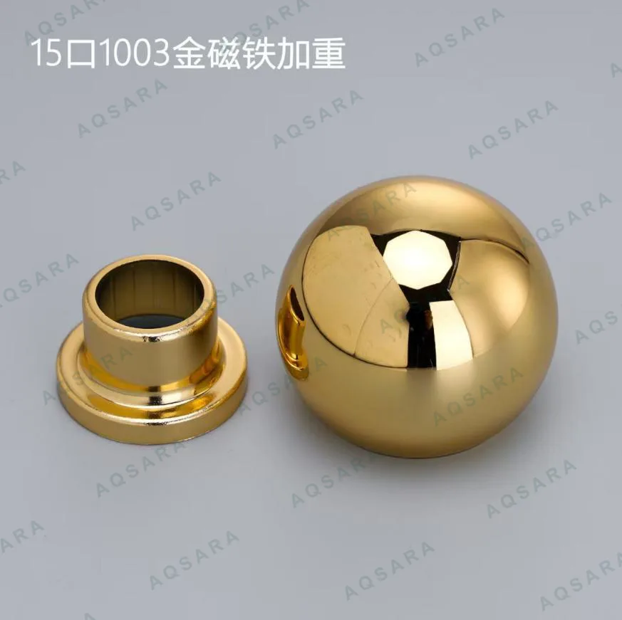 Tutup Botol leher 15 mm — 1003 gold magnet weighted