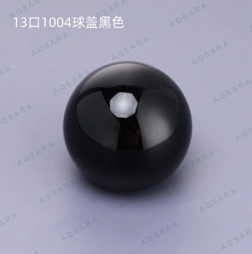 Tutup Botol leher 13 mm — 1004 ball - black