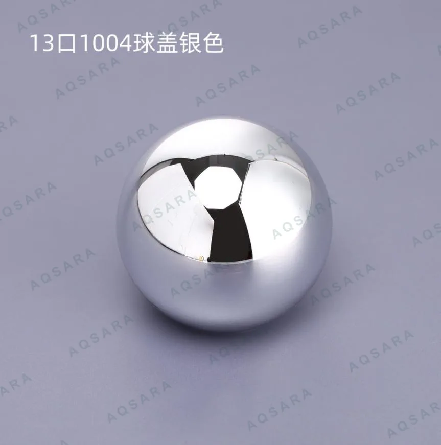 Tutup Botol leher 13 mm — 1004 ball - silver