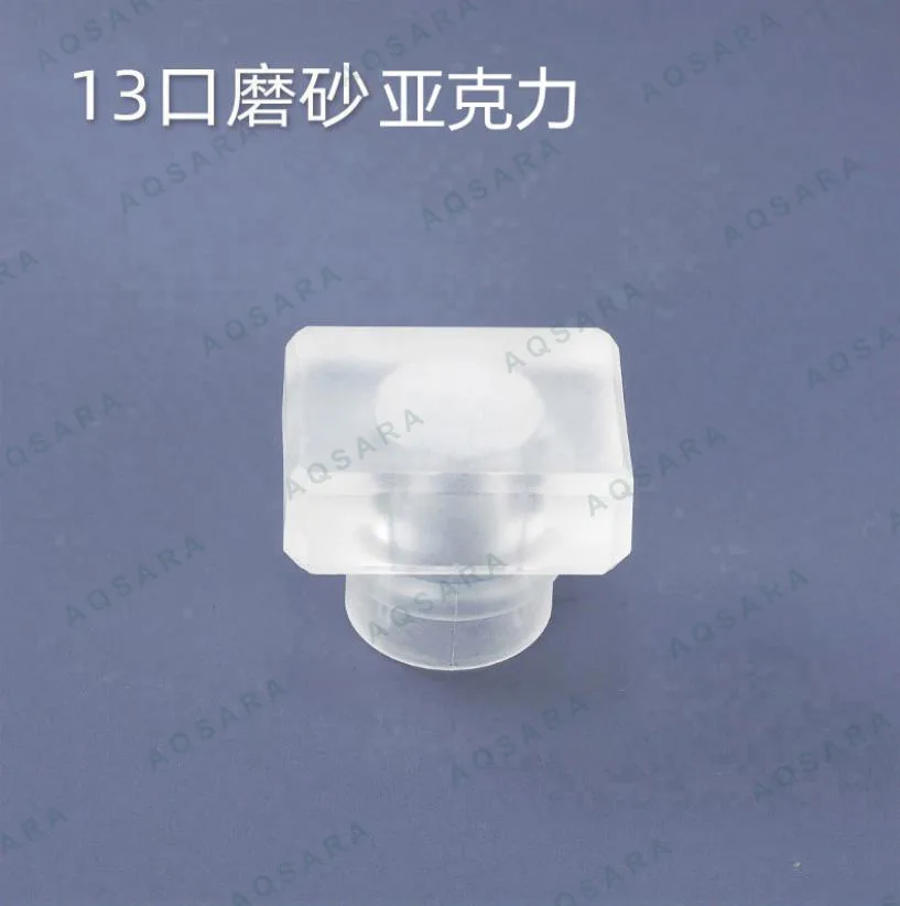 Tutup Botol leher 13 mm — 13 frosted acrylic