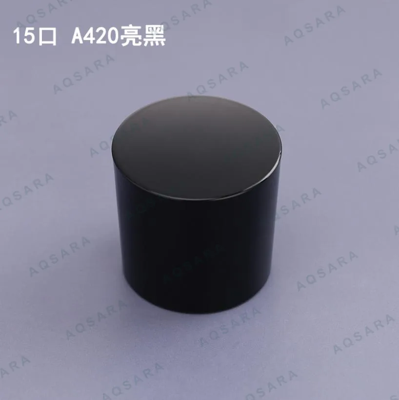 Tutup Botol leher 15 mm — 15 port A420 glossy black