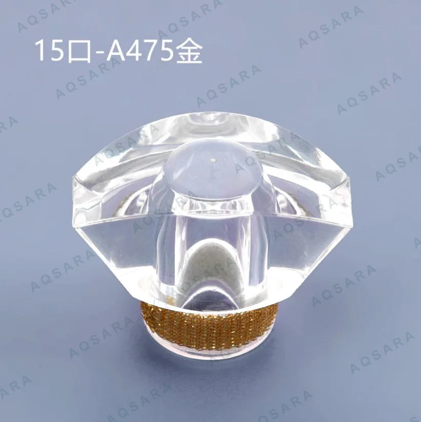 Tutup Botol leher 15 mm — 15 port A475 gold