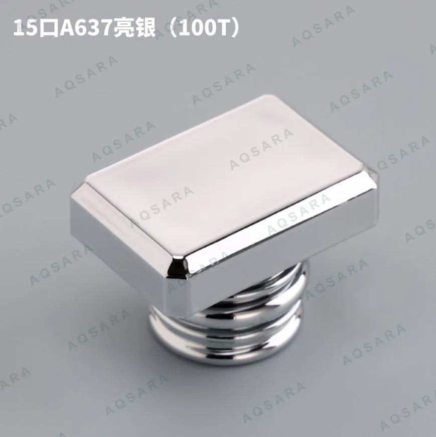 Tutup Botol leher 15 mm — 15 port A637 glossy silver