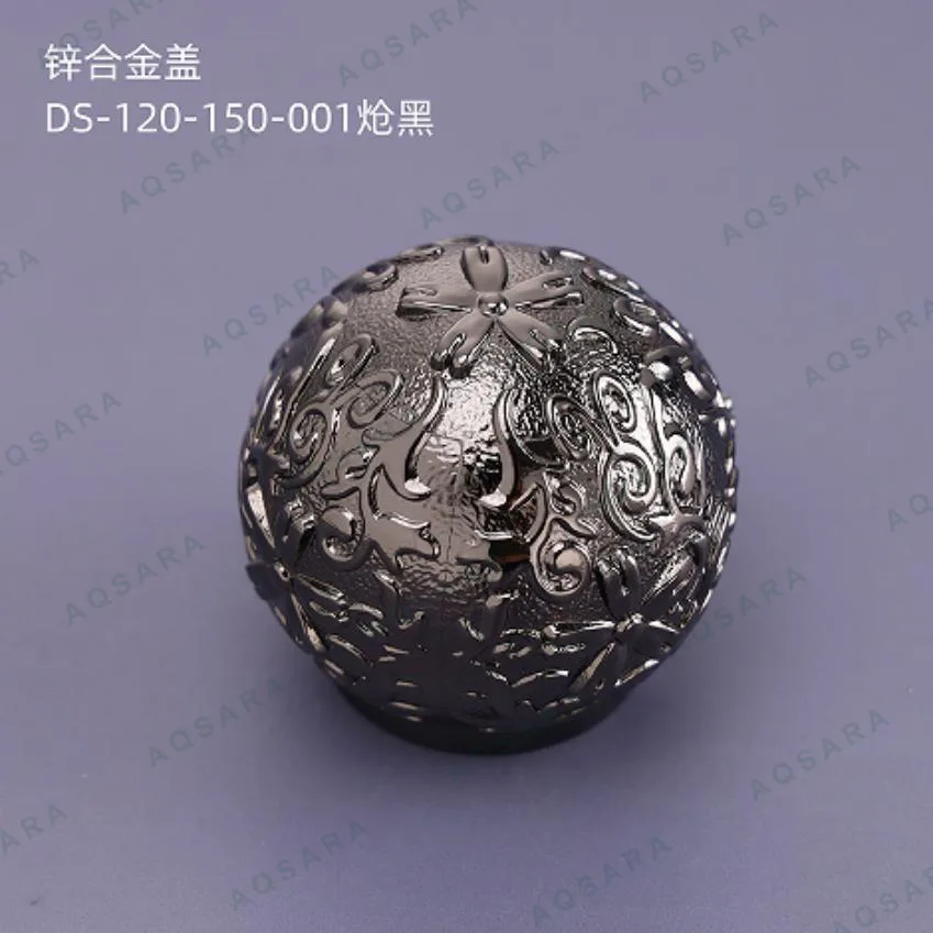 Tutup Botol leher 15 mm — 150-001 gunmetal black