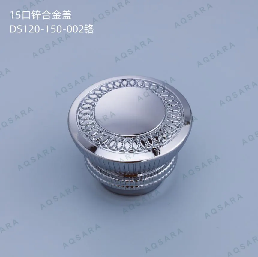 Tutup Botol leher 15 mm — 150-002-1 chrome