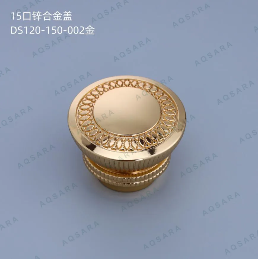 Tutup Botol leher 15 mm — 150-002-1 gold