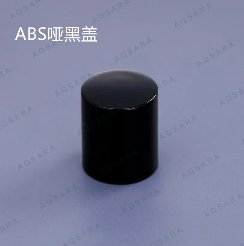 Tutup Botol leher 15 mm — 238 matte black cap - weighted