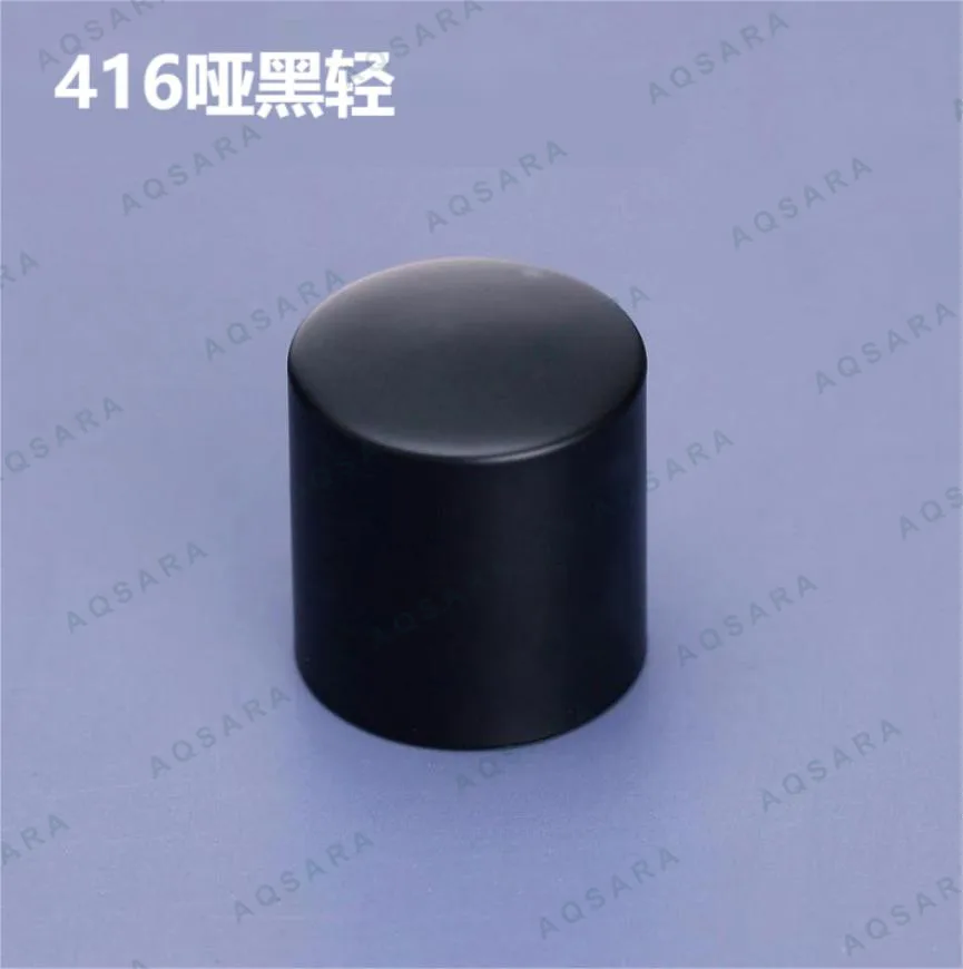 Tutup Botol leher 15 mm — 416 matte black light