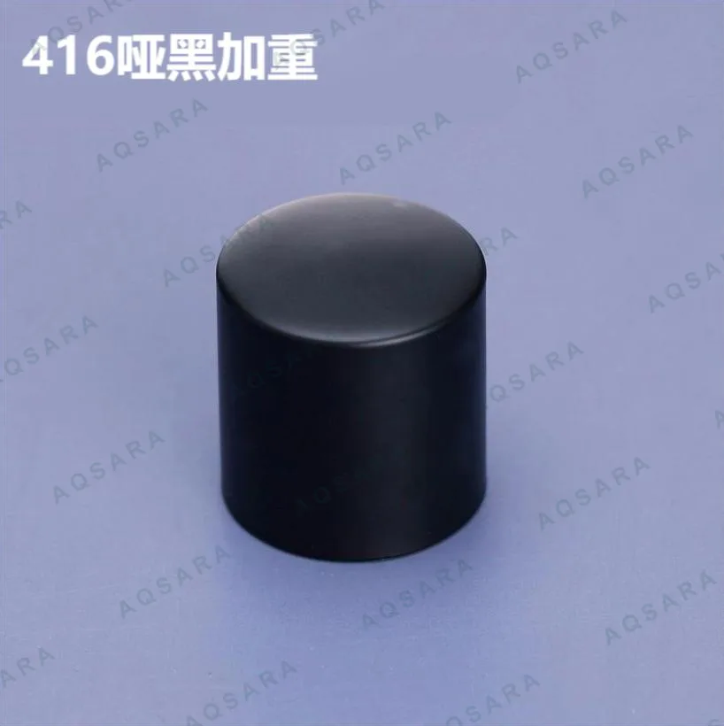 Tutup Botol leher 15 mm — 416 matte black weighted