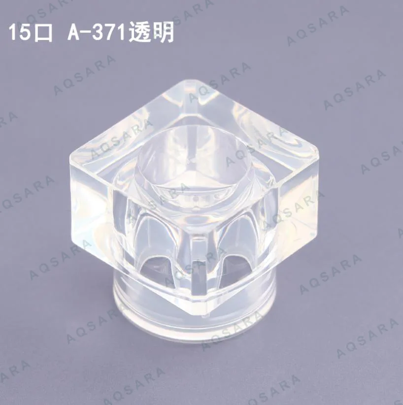 Tutup Botol leher 15 mm — A-371 transparent