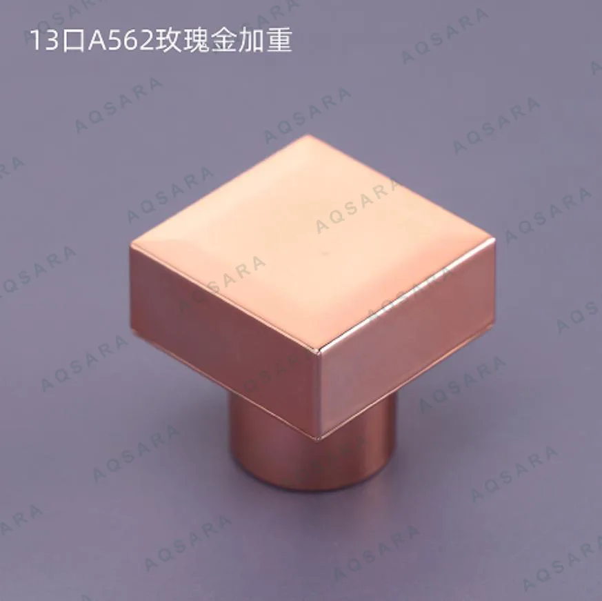 Tutup Botol leher 13 mm — A-562 rose gold weighted