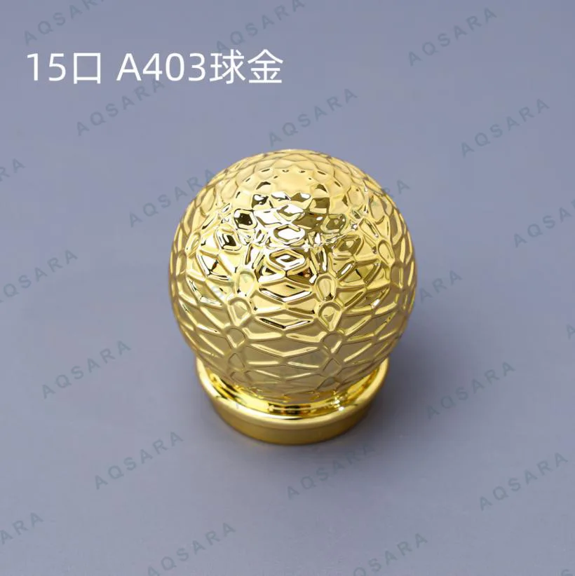 Tutup Botol leher 15 mm — A403 ball gold