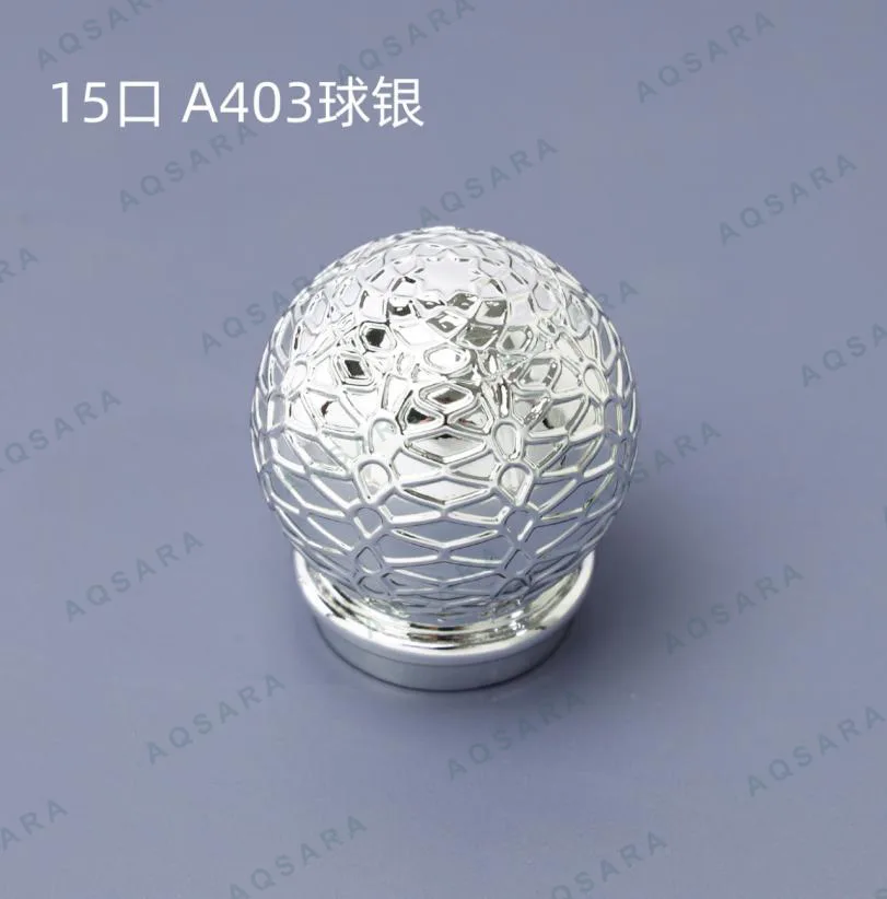 Tutup Botol leher 15 mm — A403 ball silver